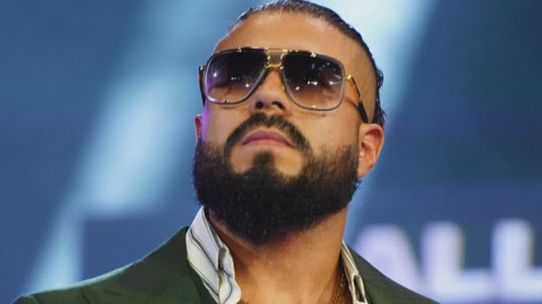 Andrade Staring Ahead With Sunglasses