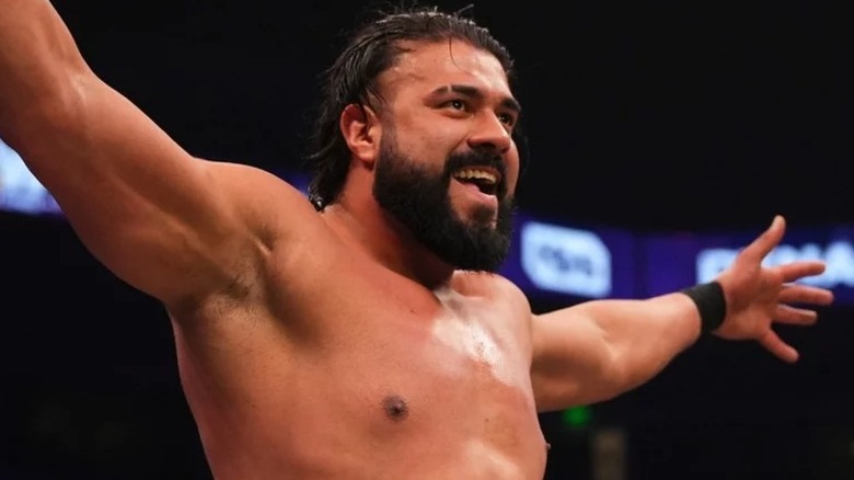 Andrade El Idolo Smiles On AEW TV