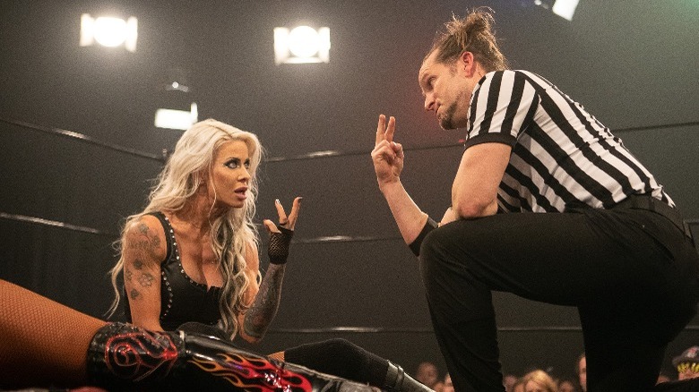 Angelina Love Wrestles On NWA Powerrr