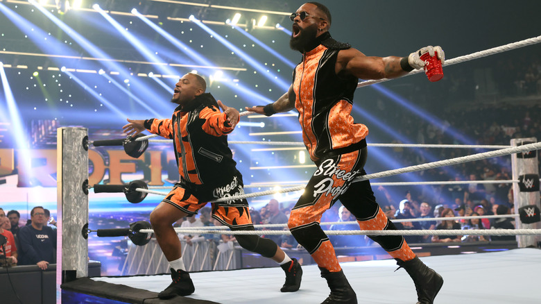 The Street Profits make their entrance