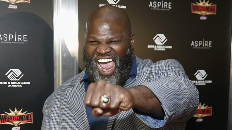 Mark Henry yelling