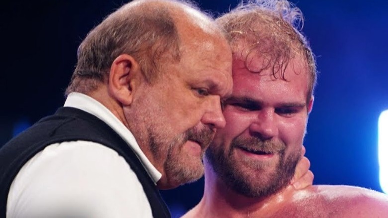 Brock and Arn Anderson together 