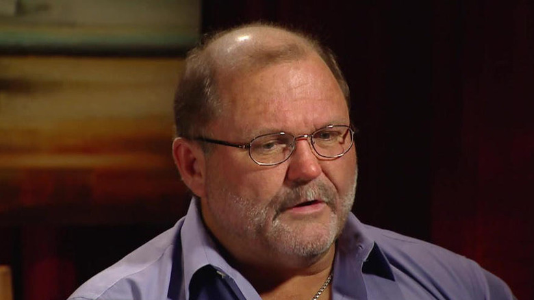 Arn Anderson being interviewed