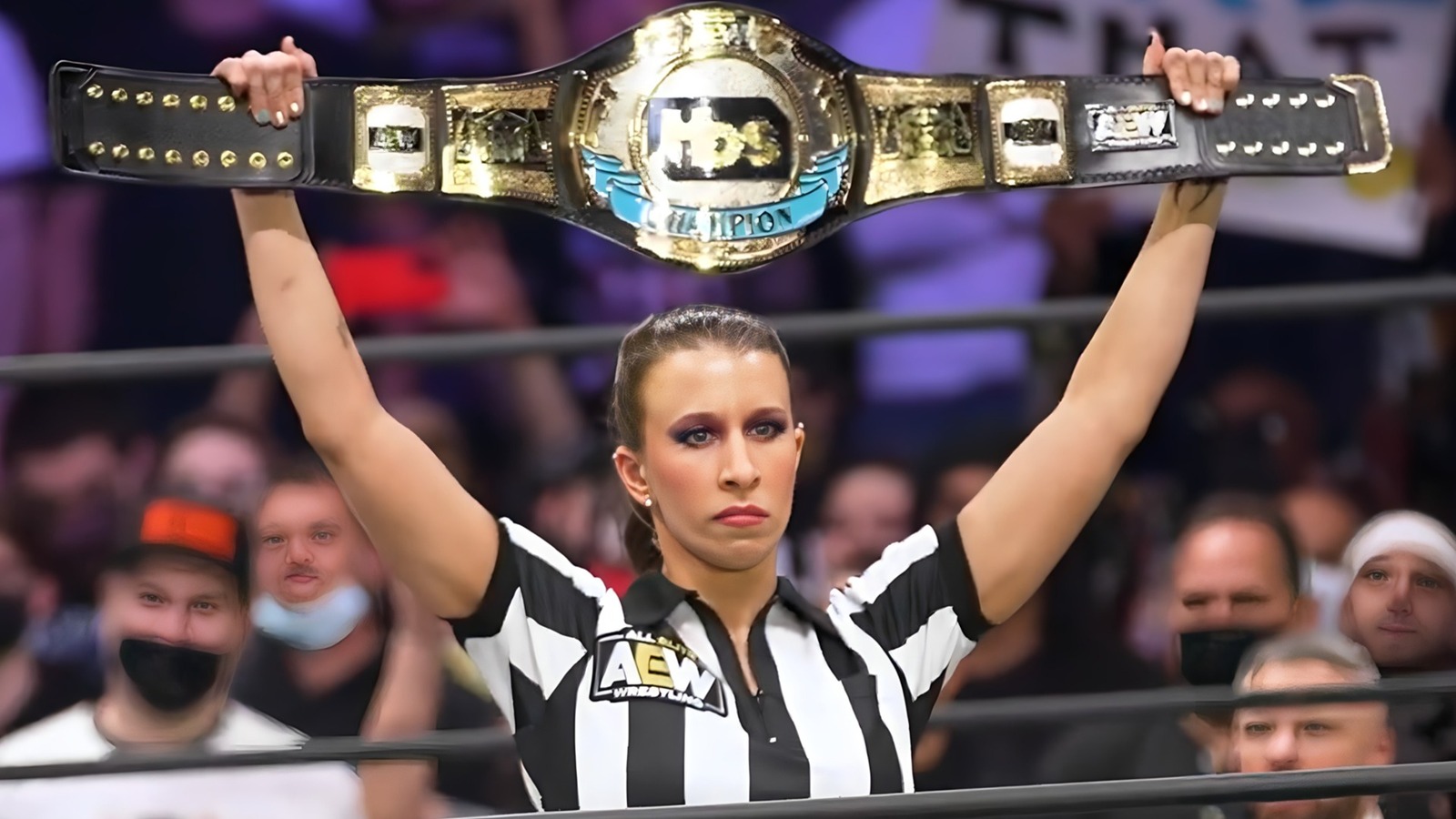 Aubrey Edwards Reveals She Officiated Personal AEW Dream Match Despite Being Sick