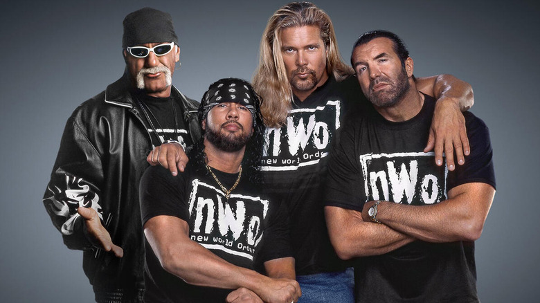 Hulk Hogan, Syxx, Kevin Nash & Scott Hall of the nWo