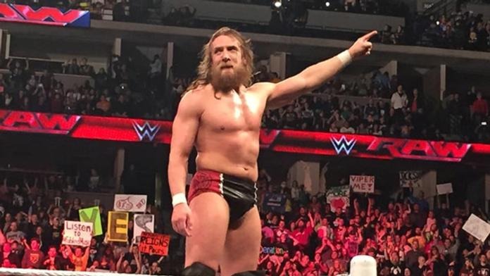 Daniel Bryan throws out the first pitch for the Arizona