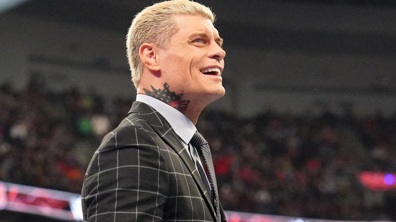 Cody Rhodes smiling