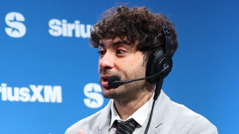 Tony Khan talking