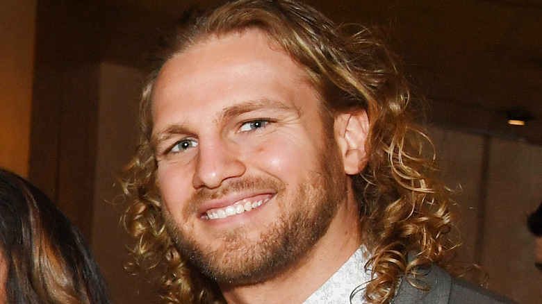 "Hangman" Adam Page smiling