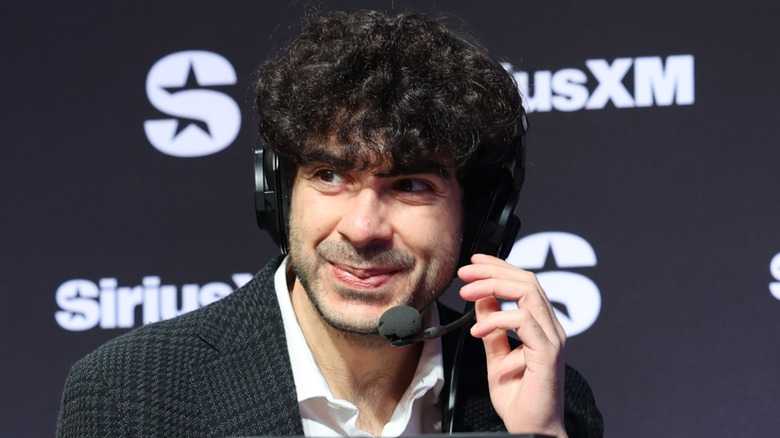 Tony Khan signaling that he's back in the weeds