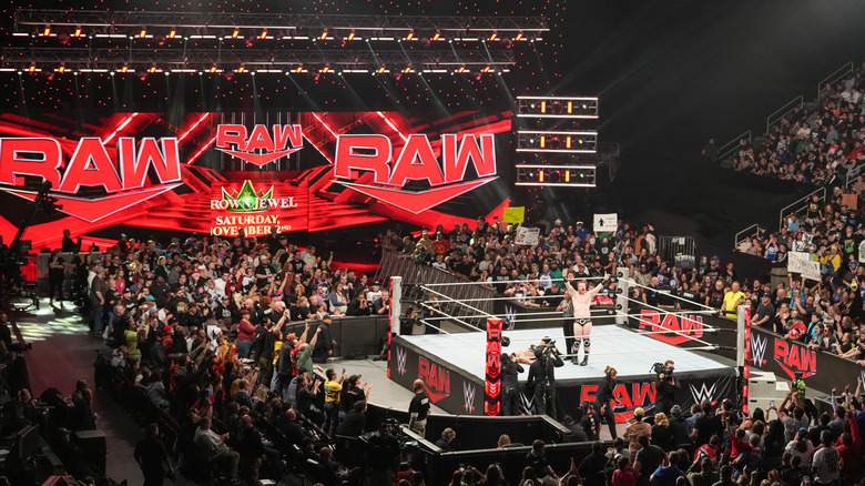 WWE Raw set