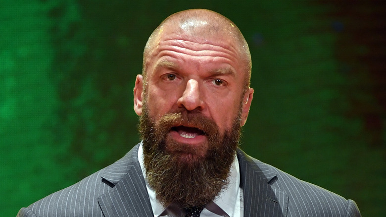 Triple H At A WWE Promotional Event 