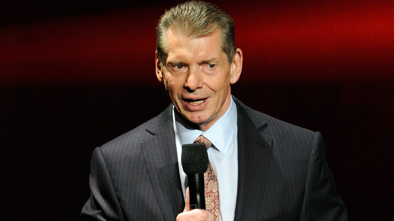 Vince McMahon smiling