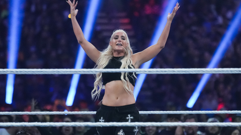 Michelle McCool at the 2023 WWE Royal Rumble