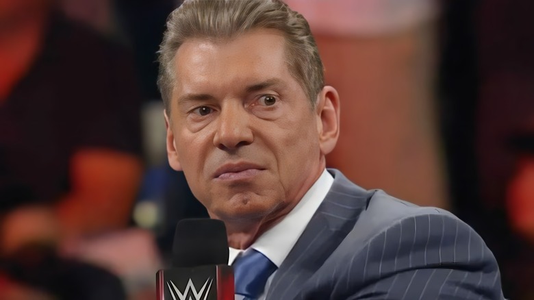 Vince McMahon looking mad