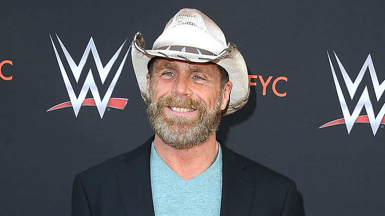 Shawn Michaels smiling