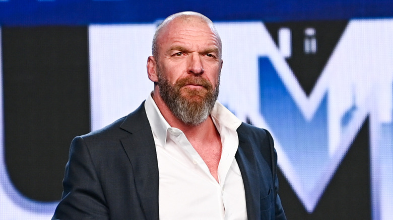 Triple H, in another spotlight he'd rather not be in