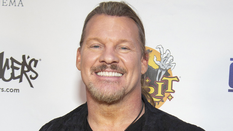 Chris Jericho smiles