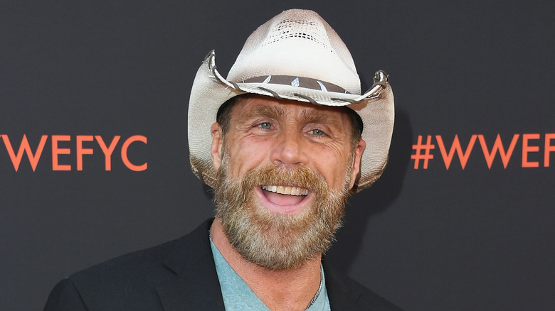 Shawn Michaels in a cowboy hat