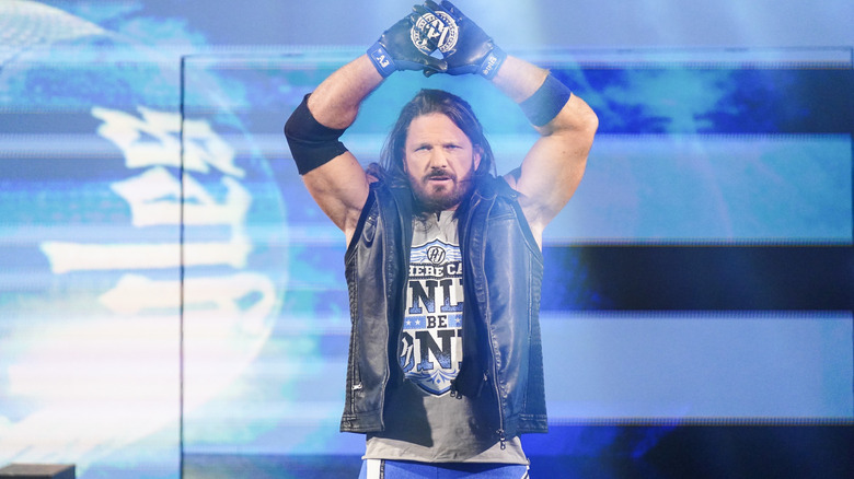 AJ Styles on WWE Raw