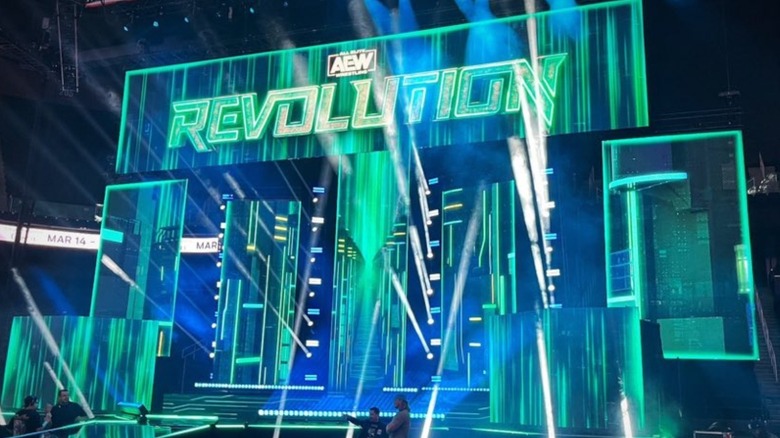 AEW Revolution 2024 Stage