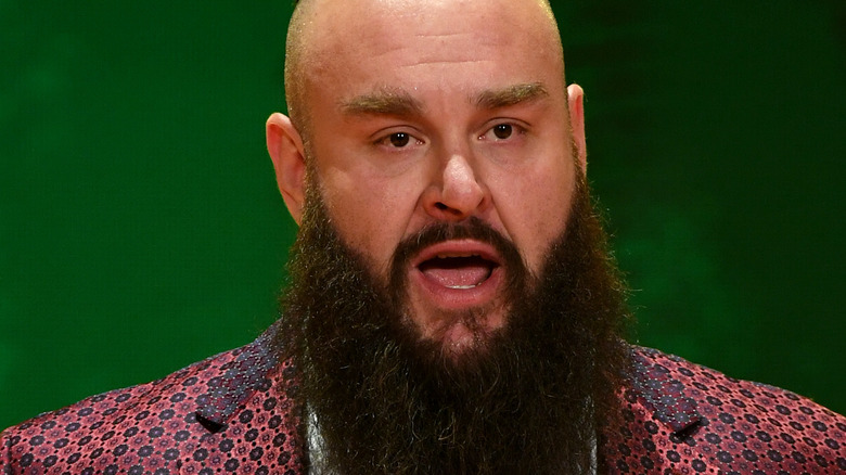 Braun Strowman at press conference