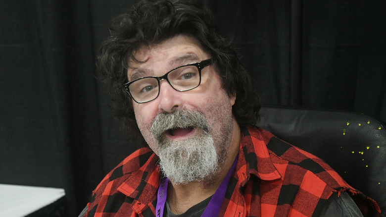 Mick Foley attends the Contropolis New Jersey Autograph Convention at Meadowlands Exposition Center on July 13, 2024 in Secaucus, New Jersey.