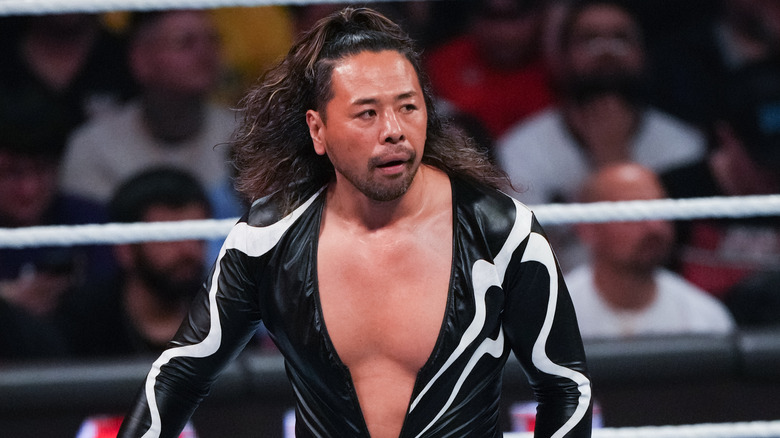 Shinsuke Nakamura in a WWE ring in 2024