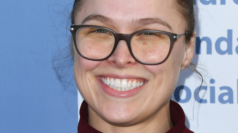 Ronda Rousey smiling