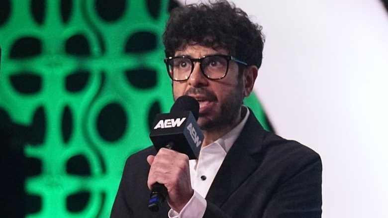 Tony Khan at AEW WrestleDream 2024