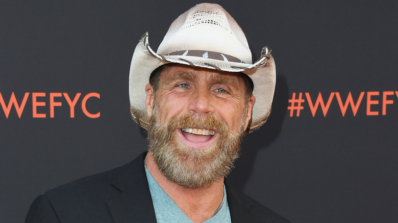 Shawn Michaels smiling