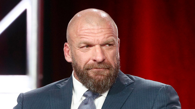 Paul "Triple H" Levesque during an interview