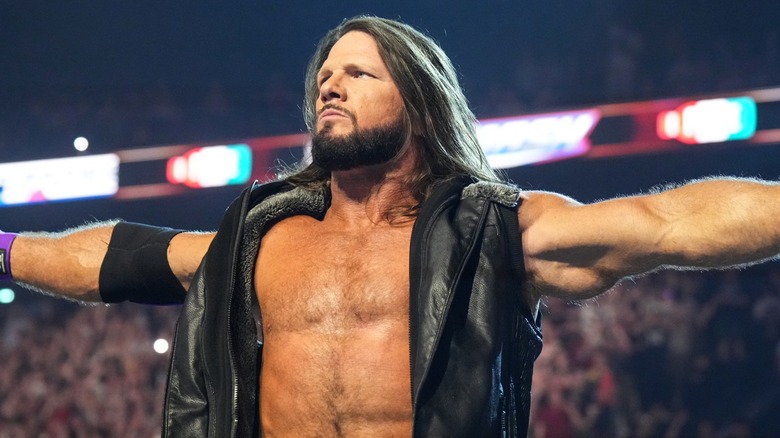 AJ Styles posing 