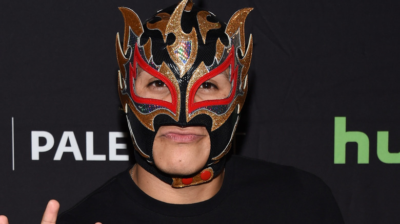 Rey Fenix during the PaleyFest, 2016