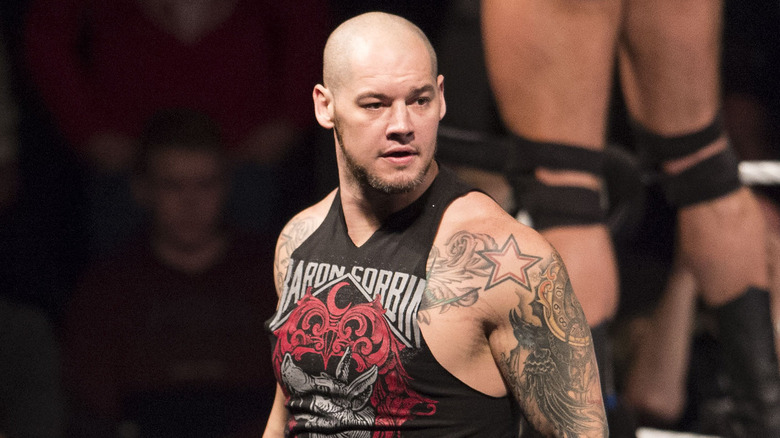 Baron Corbin in the ring