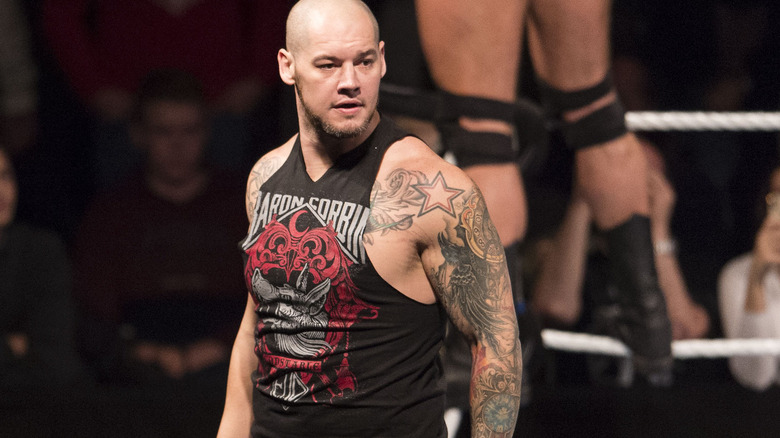 Baron Corbin in the ring 