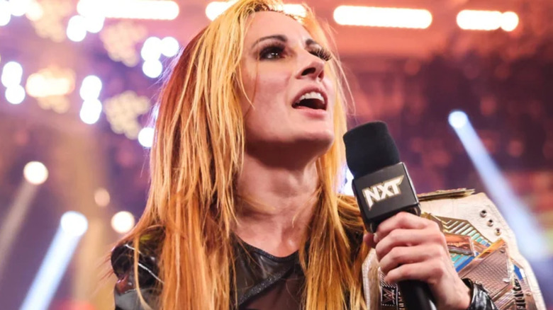 Tiffany Stratton Seen Backstage with Becky Lynch's Arch-Rival at WWE Event