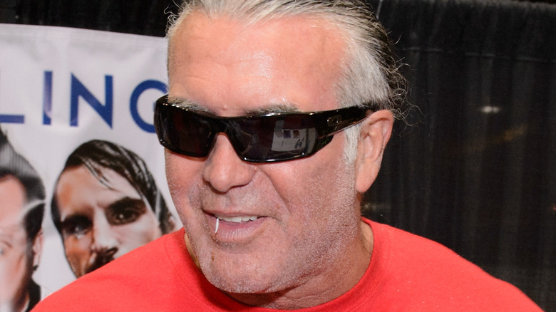 Scott Hall with toothpick