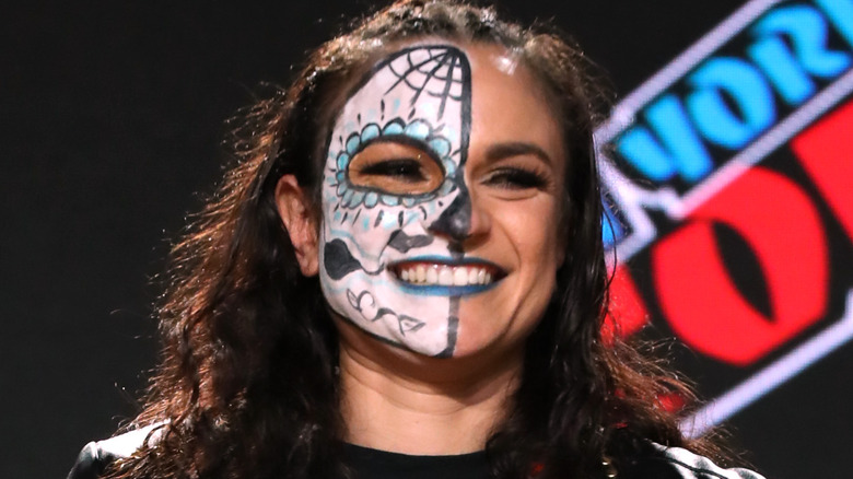 AEW's Thunder Rosa smiles