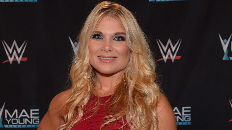 Beth Phoenix smiling at an event