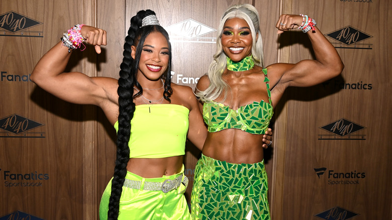 Bianca Belair and Jade Cargill