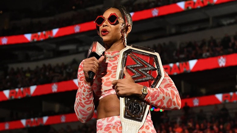 Bianca Belair speaking