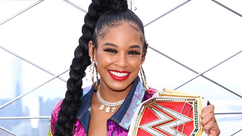 Bianca Belair Raw Women's Championship belt