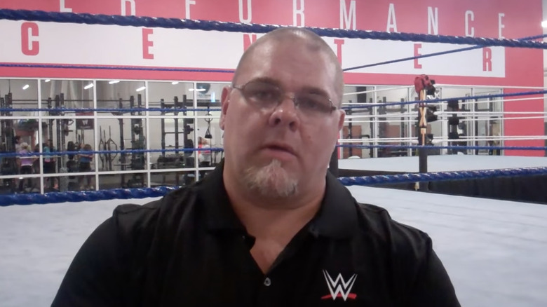 Bill DeMott at the WWE Performance Center in August 2014