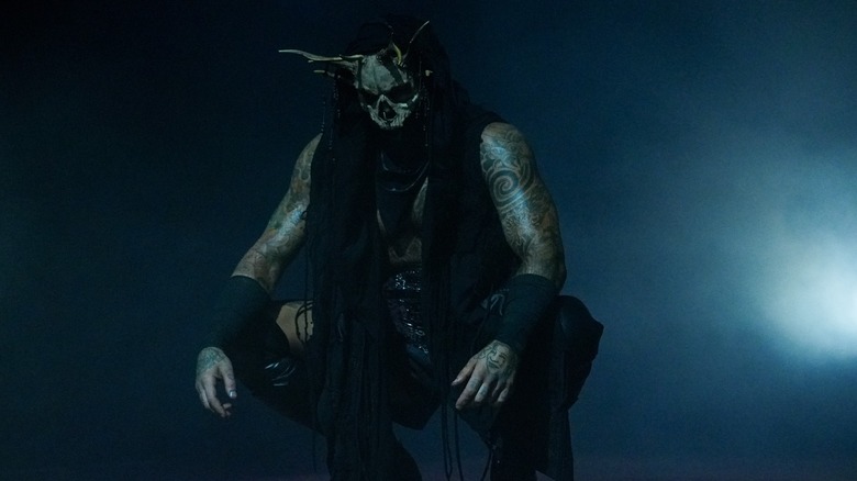 Malakai Black During His AEW Entrance