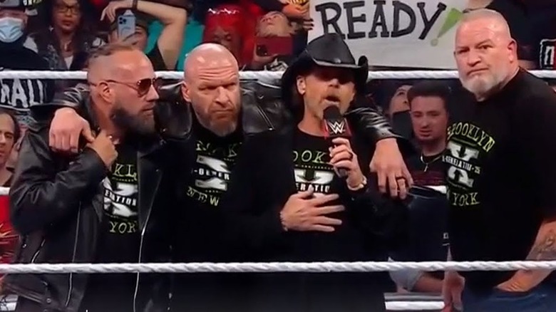 DX members in the ring