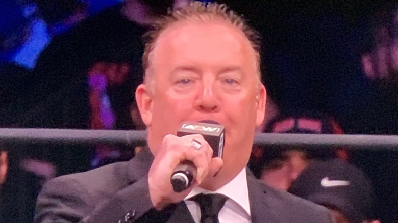 Bobby Cruise announcing for AEW