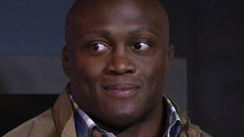 WWE superstar Bobby Lashley attends an event