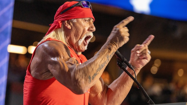 Hulk Hogan speaking