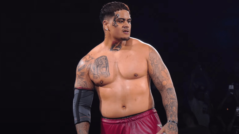 Zilla Fatu in the ring